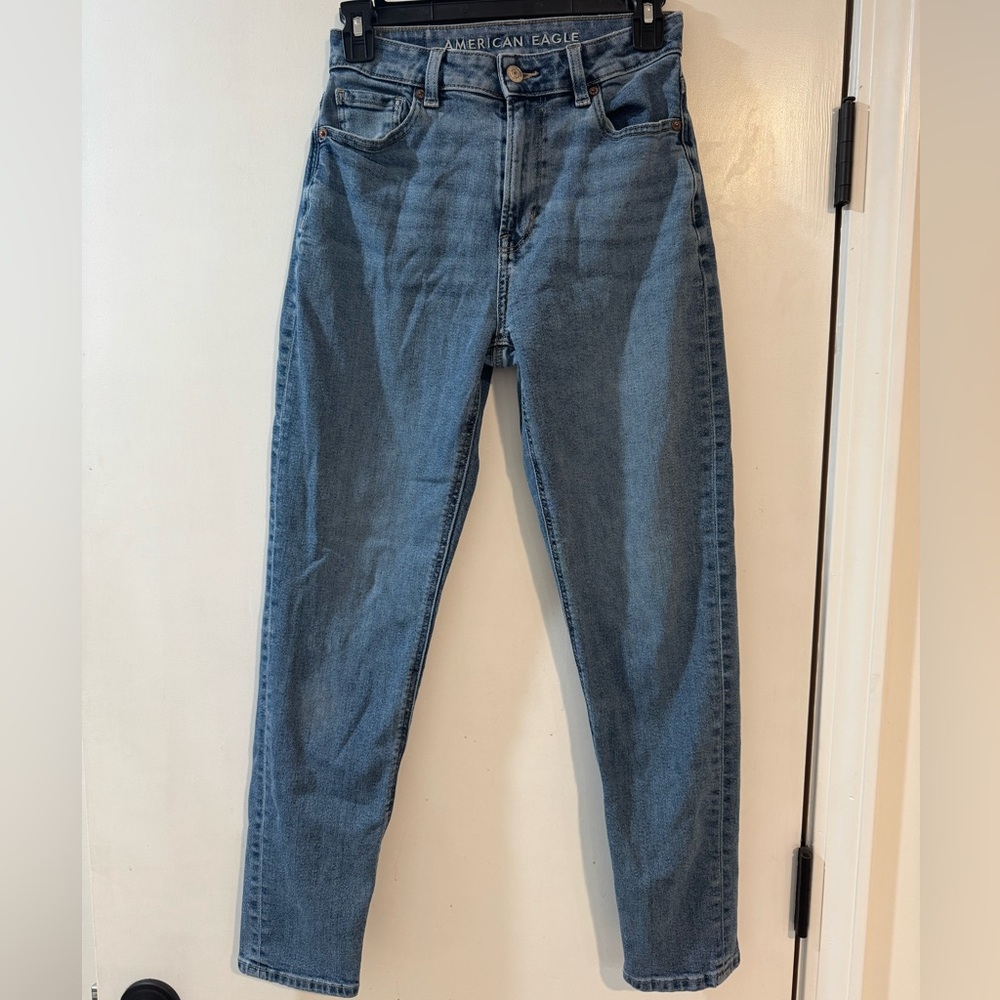 American Eagle Outfitters Light Blue Denim Jeans - Regular Fit